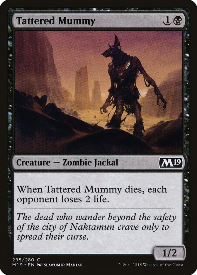 Tattered Mummy [Core Set 2019] | KingTCG.ca