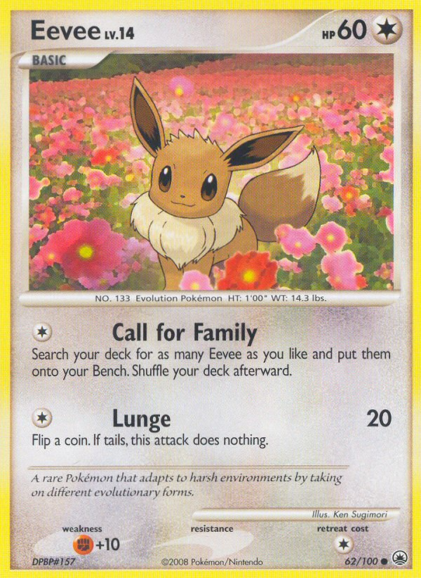 Eevee (62/100) [Diamond & Pearl: Majestic Dawn] | KingTCG.ca