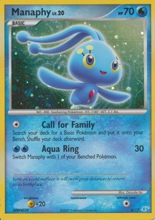 Manaphy (4/12) [Diamond & Pearl: Trainer Kit] | KingTCG.ca