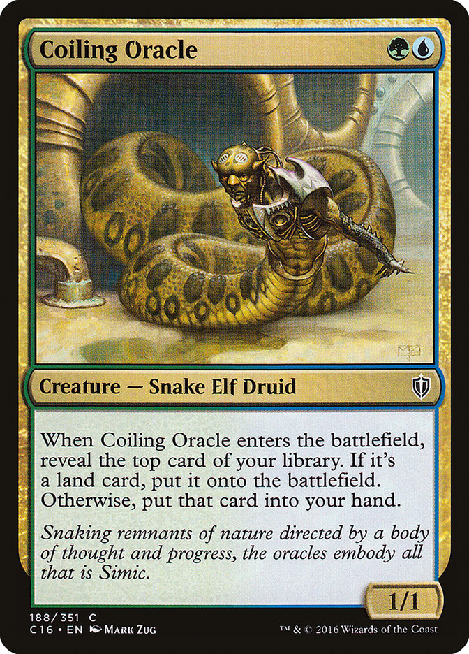 Coiling Oracle [Commander 2016] | KingTCG.ca