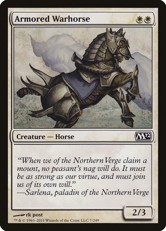 Armored Warhorse [Magic 2012] | KingTCG.ca