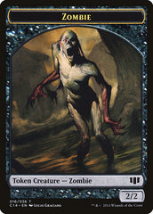 Demon (013/036) // Zombie (016/036) Double-sided Token [Commander 2014 Tokens] | KingTCG.ca