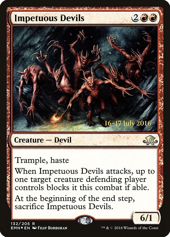 Impetuous Devils [Eldritch Moon Promos] | KingTCG.ca