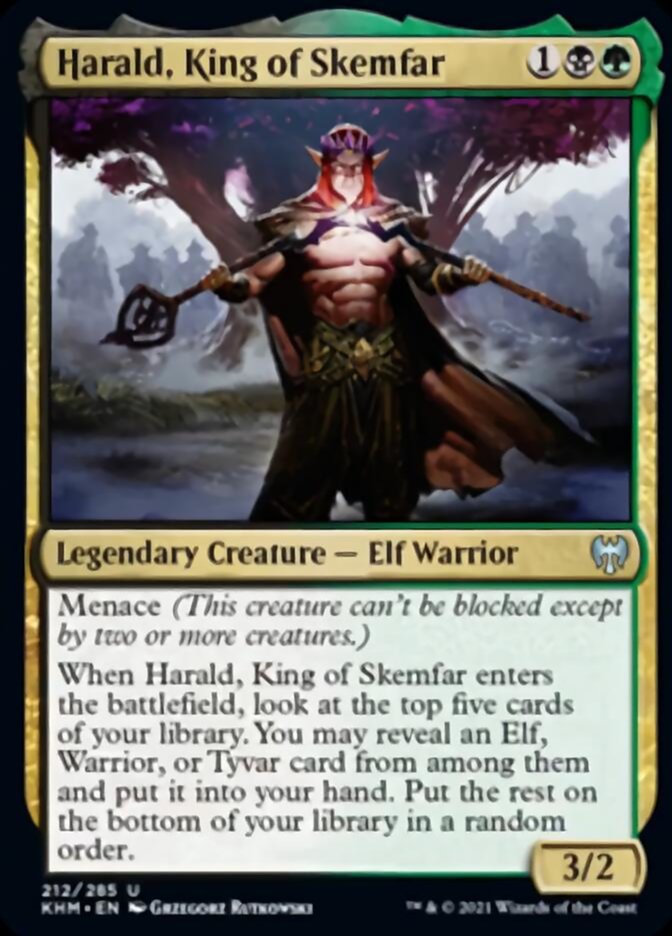 Harald, King of Skemfar [Kaldheim] | KingTCG.ca