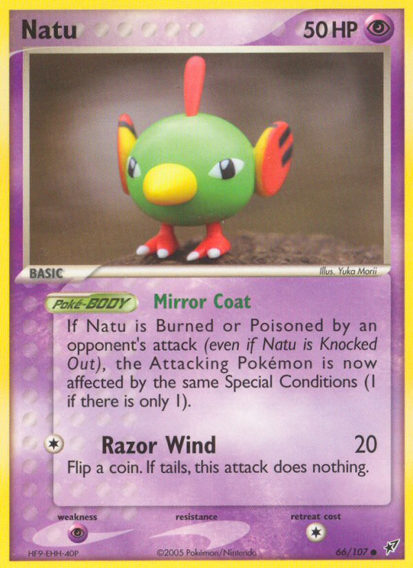 Natu (66/107) [EX: Deoxys] | KingTCG.ca