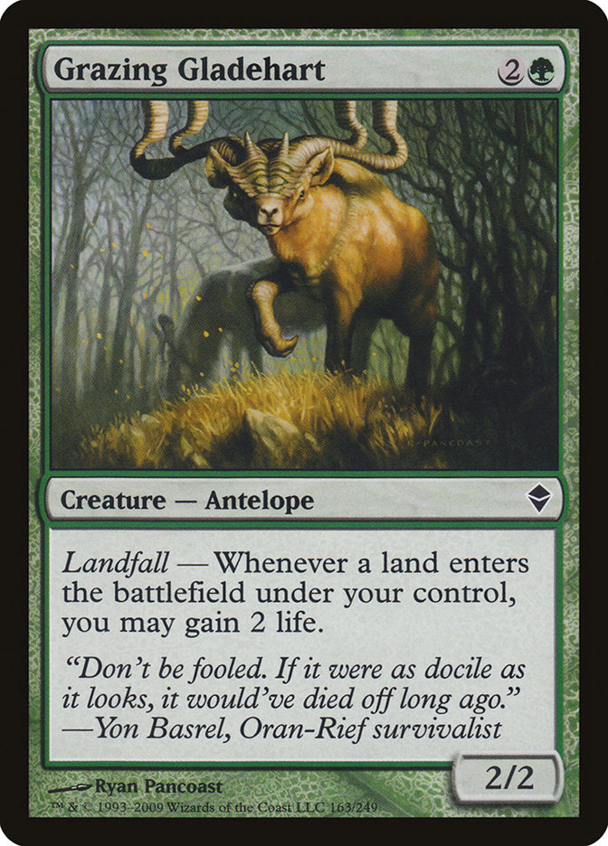 Grazing Gladehart [Zendikar] | KingTCG.ca