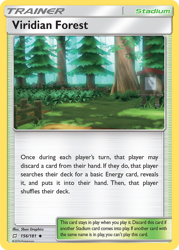 Viridian Forest (156/181) [Sun & Moon: Team Up] | KingTCG.ca