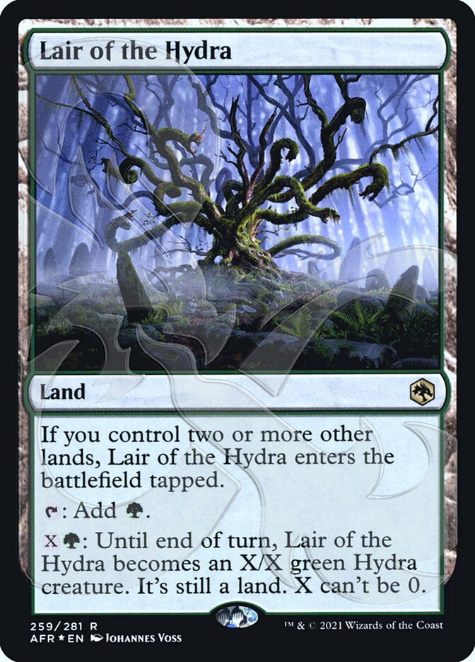 Lair of the Hydra (Ampersand Promo) [Dungeons & Dragons: Adventures in the Forgotten Realms Promos] | KingTCG.ca