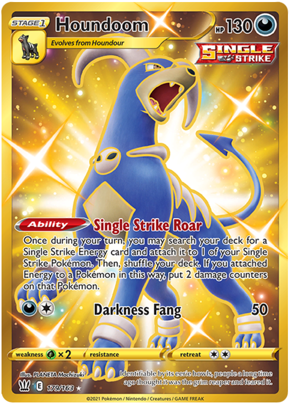 Houndoom (179/163) [Sword & Shield: Battle Styles] | KingTCG.ca