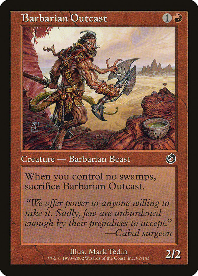 Barbarian Outcast [Torment] | KingTCG.ca