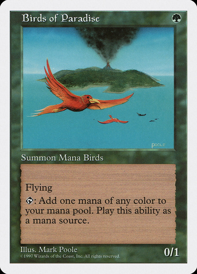 Birds of Paradise [Fifth Edition] | KingTCG.ca