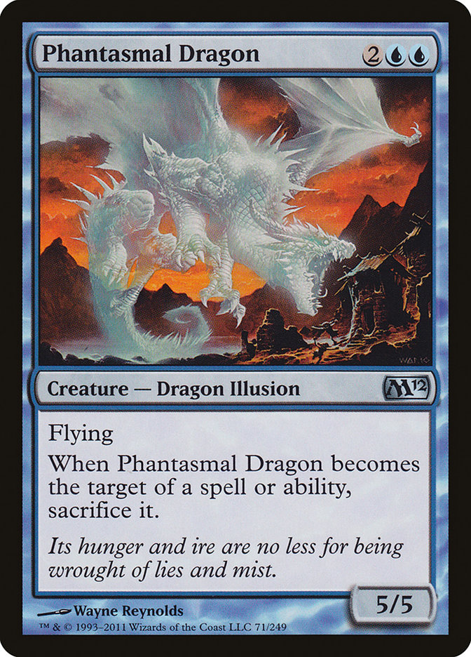 Phantasmal Dragon [Magic 2012] | KingTCG.ca