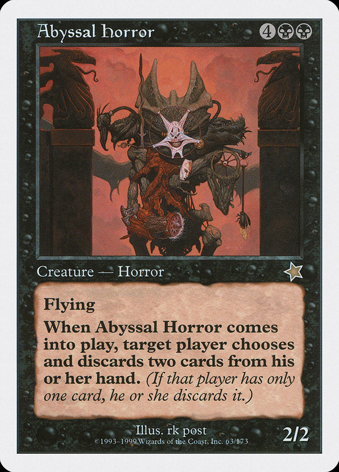 Abyssal Horror [Starter 1999] | KingTCG.ca