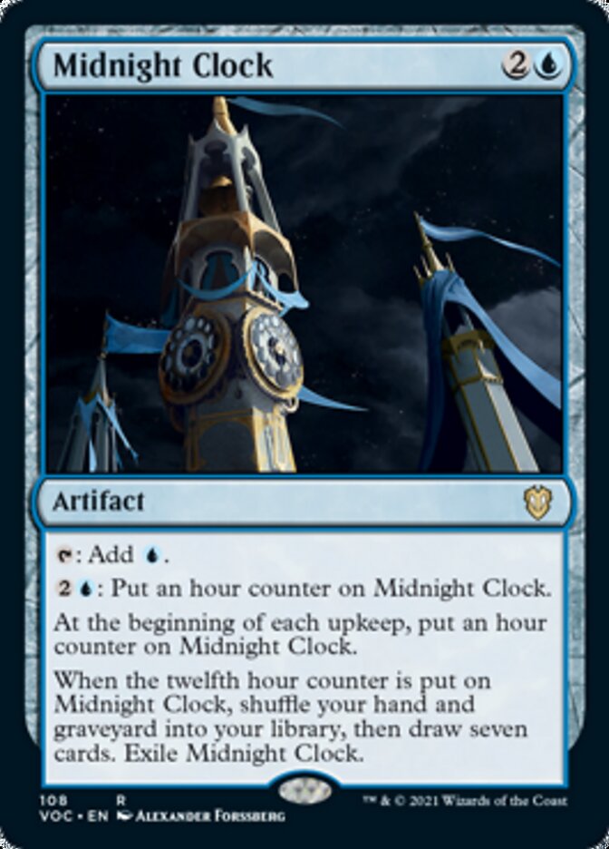 Midnight Clock [Innistrad: Crimson Vow Commander] | KingTCG.ca