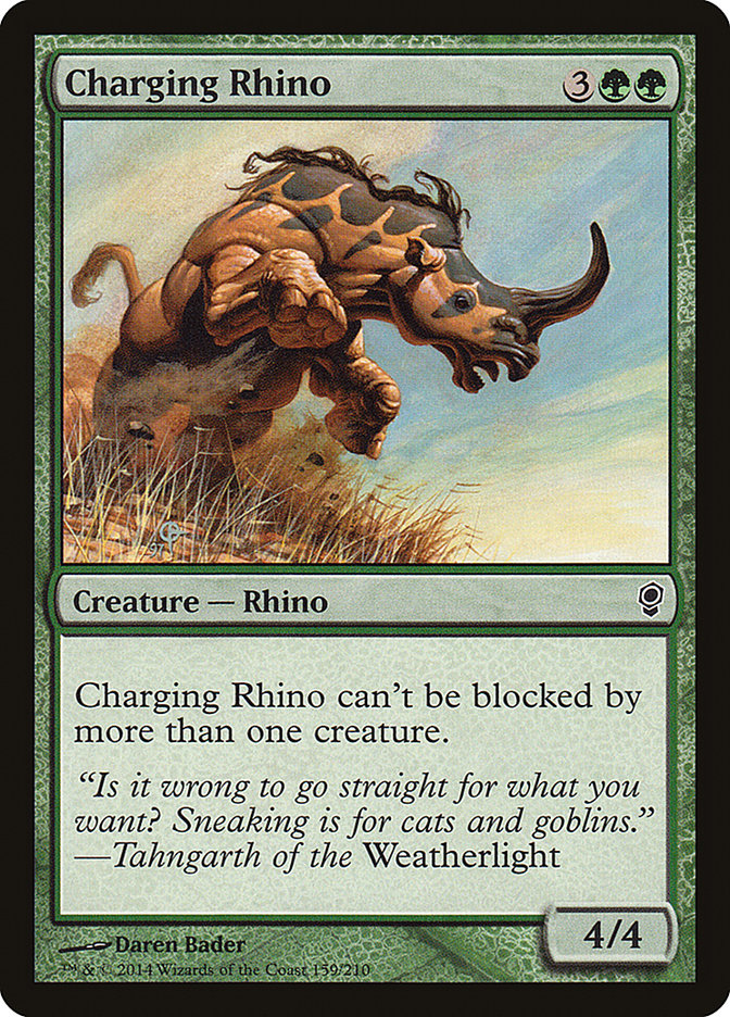 Charging Rhino [Conspiracy] | KingTCG.ca