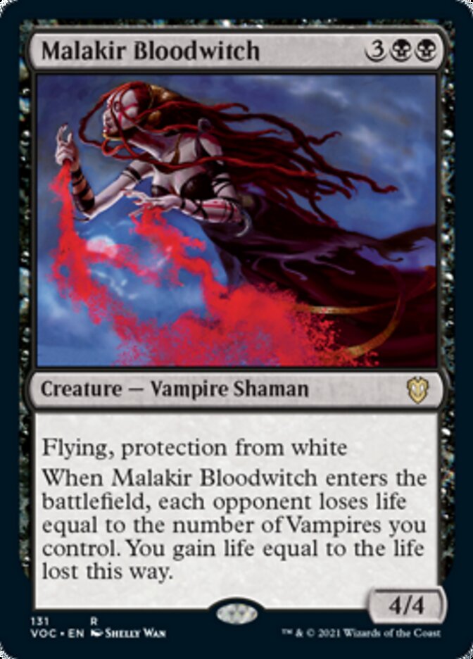 Malakir Bloodwitch [Innistrad: Crimson Vow Commander] | KingTCG.ca