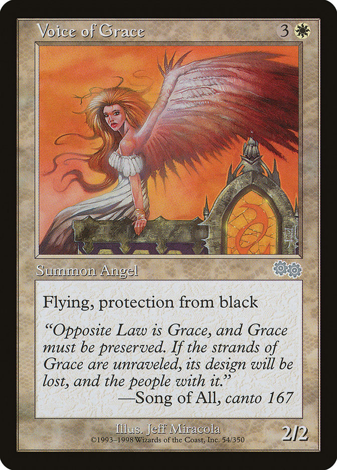 Voice of Grace [Urza's Saga] | KingTCG.ca