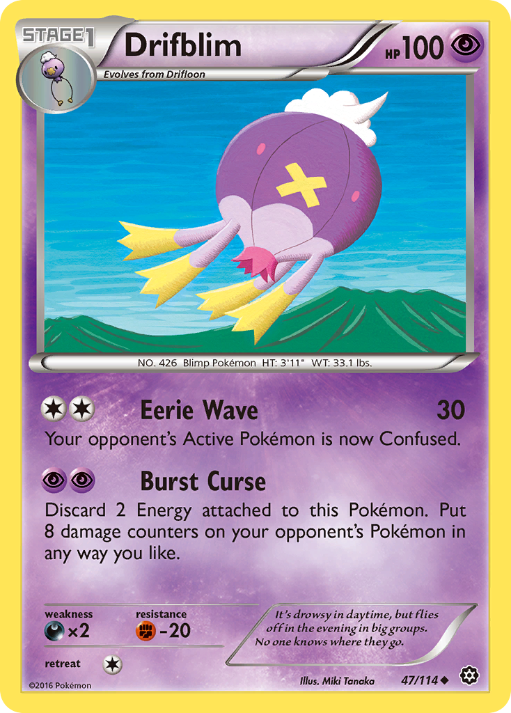 Drifblim (47/114) [XY: Steam Siege] | KingTCG.ca