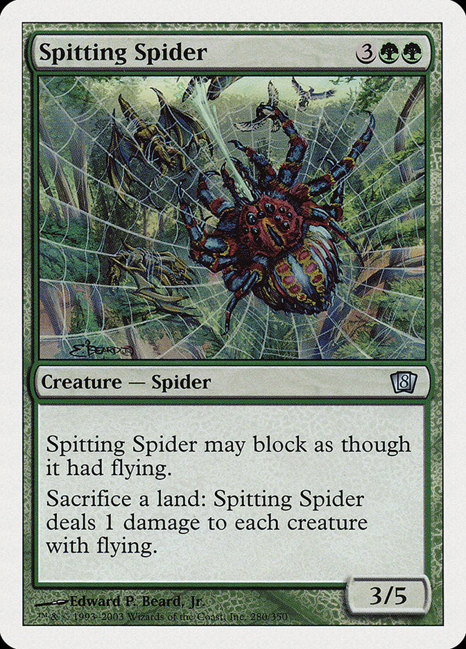 Spitting Spider [Eighth Edition] | KingTCG.ca