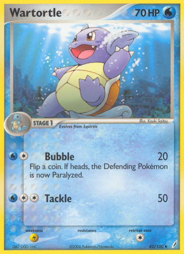 Wartortle (42/100) [EX: Crystal Guardians] | KingTCG.ca