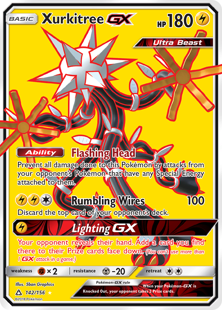 Xurkitree GX (142/156) [Sun & Moon: Ultra Prism] | KingTCG.ca