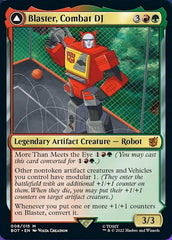 Blaster, Combat DJ // Blaster, Morale Booster [Universes Beyond: Transformers] | KingTCG.ca