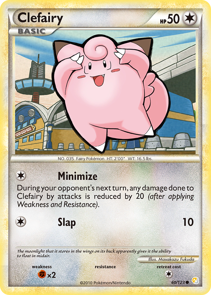 Clefairy (60/123) [HeartGold & SoulSilver: Base Set] | KingTCG.ca