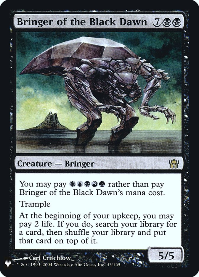 Bringer of the Black Dawn [Mystery Booster] | KingTCG.ca