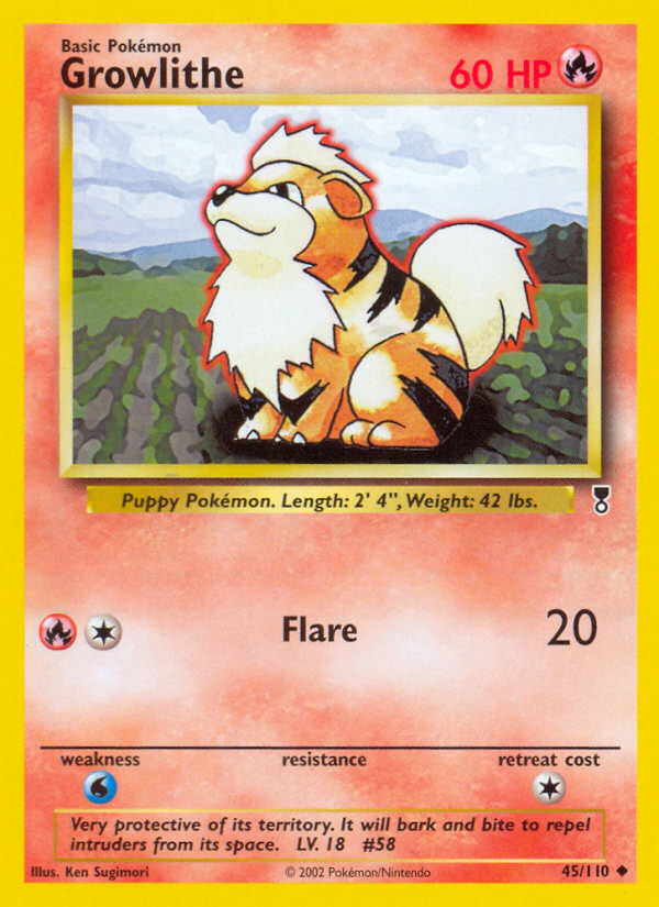 Growlithe (45/110) [Legendary Collection] | KingTCG.ca