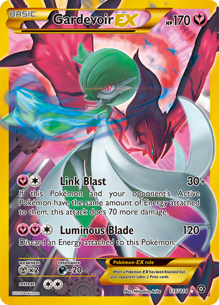 Gardevoir EX (116/114) [XY: Steam Siege] | KingTCG.ca