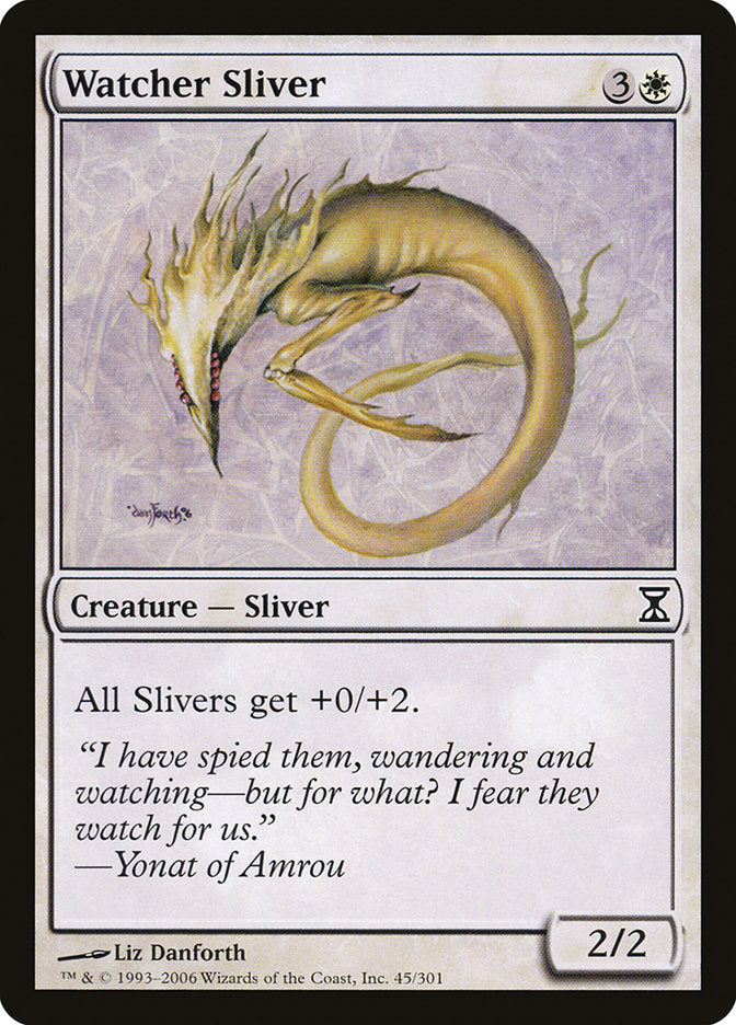 Watcher Sliver [Time Spiral] | KingTCG.ca