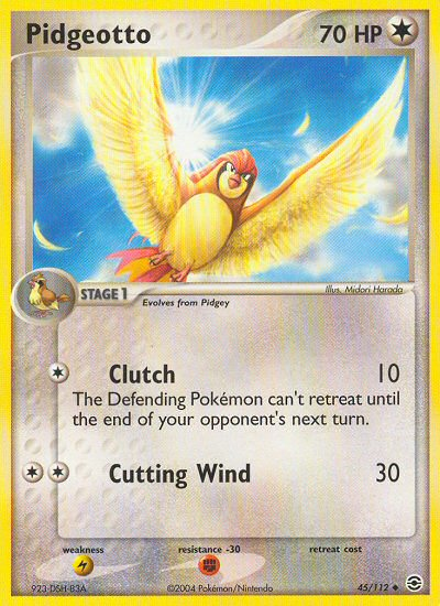 Pidgeotto (45/112) [EX: FireRed & LeafGreen] | KingTCG.ca