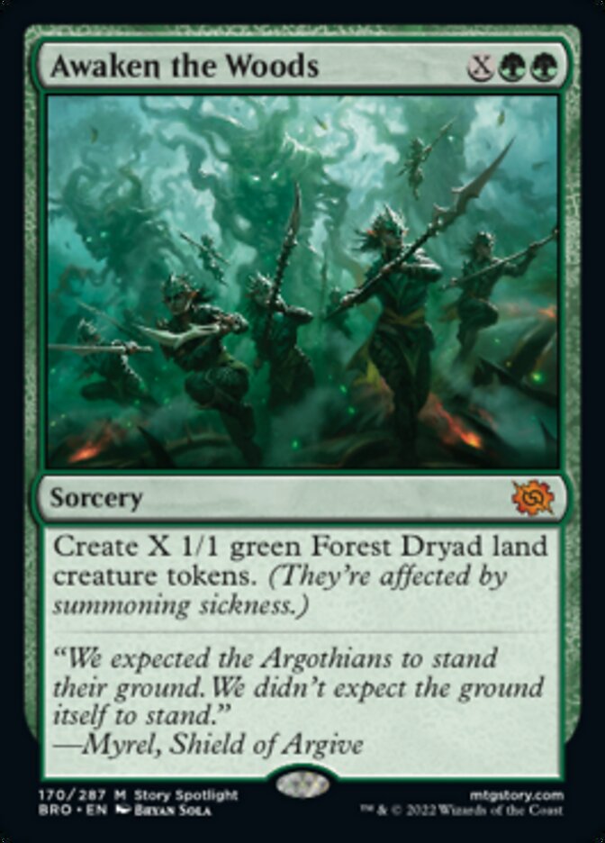 Awaken the Woods (Promo Pack) [The Brothers' War Promos] | KingTCG.ca