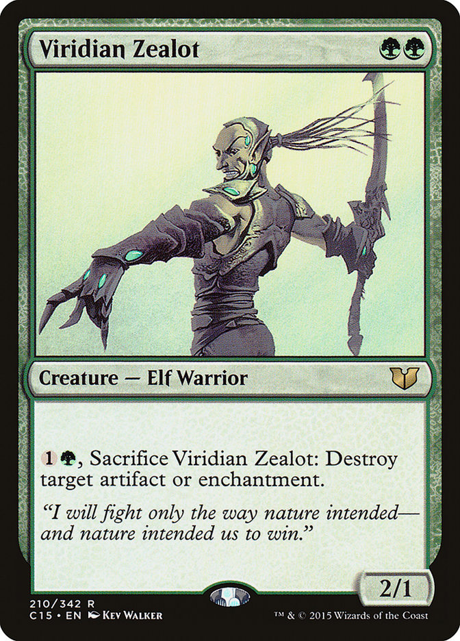 Viridian Zealot [Commander 2015] | KingTCG.ca