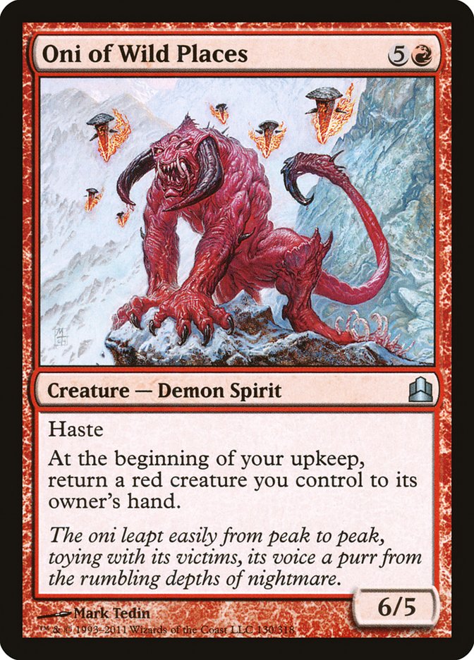 Oni of Wild Places [Commander 2011] | KingTCG.ca