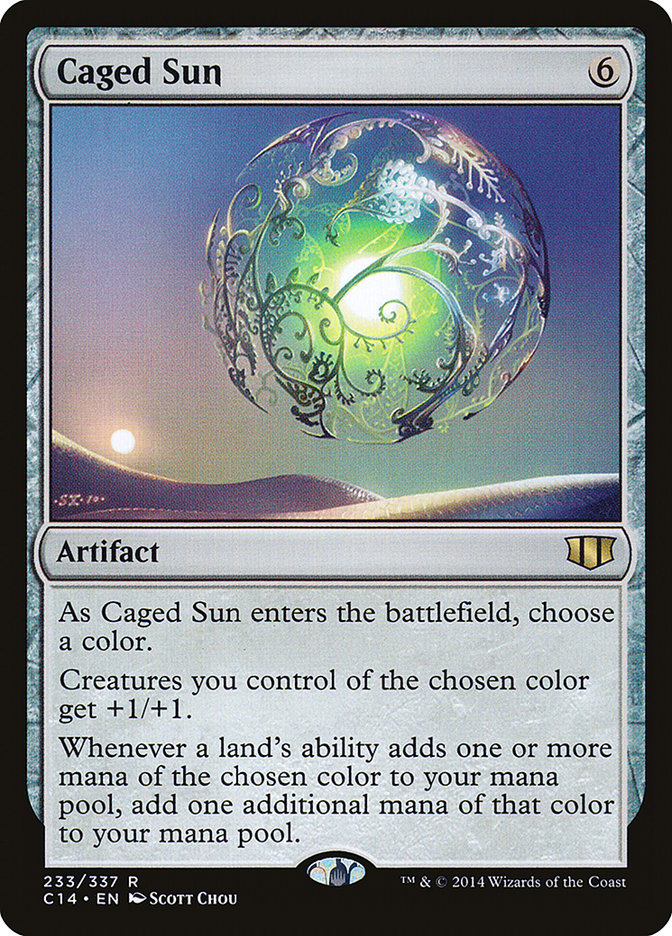 Caged Sun [Commander 2014] | KingTCG.ca