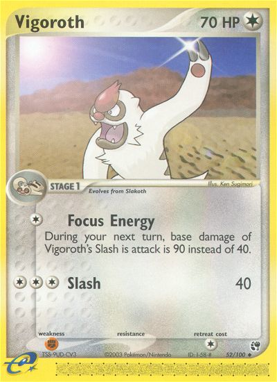 Vigoroth (52/100) [EX: Sandstorm] | KingTCG.ca