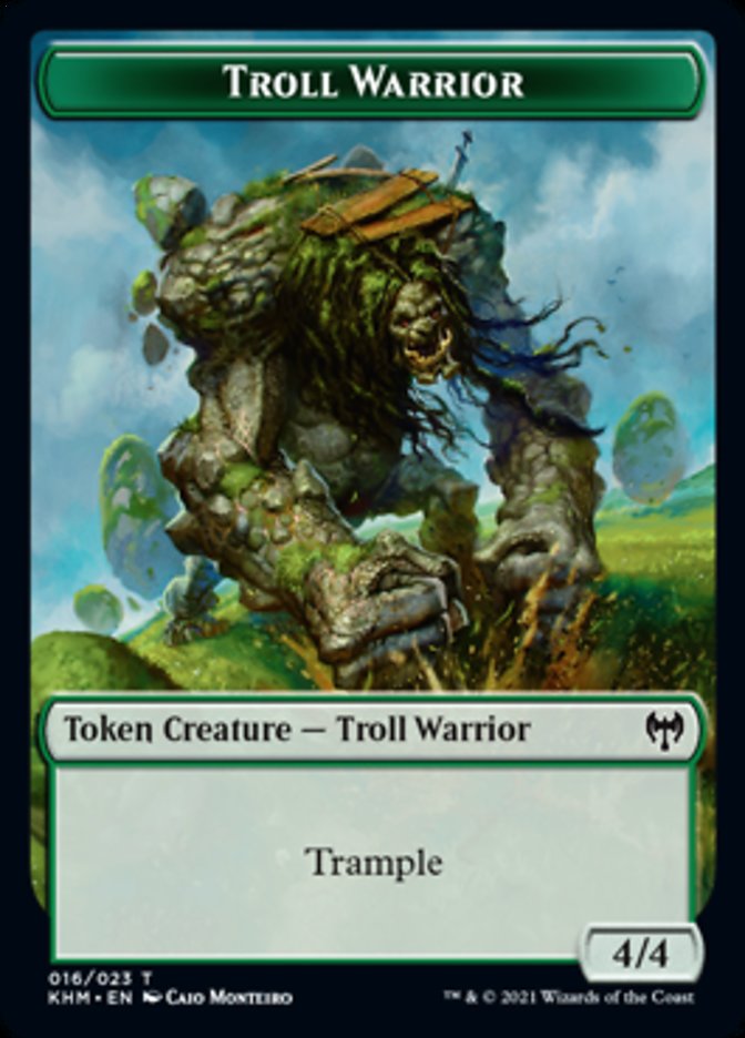 Troll Warrior Token [Kaldheim] | KingTCG.ca