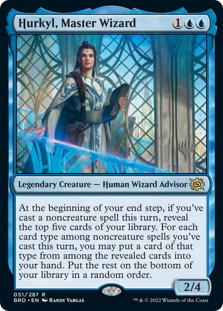 Hurkyl, Master Wizard (Promo Pack) [The Brothers' War Promos] | KingTCG.ca