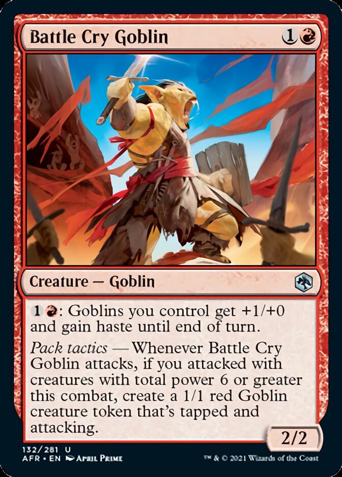 Battle Cry Goblin [Dungeons & Dragons: Adventures in the Forgotten Realms] | KingTCG.ca