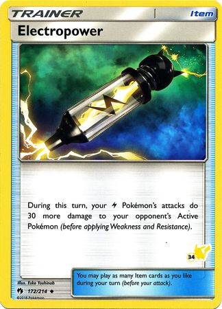 Electropower (34/60) [Battle Academy: Pikachu Deck] | KingTCG.ca