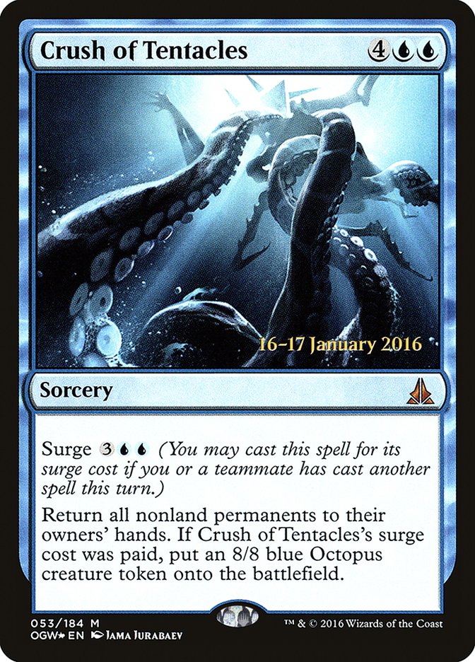 Crush of Tentacles [Oath of the Gatewatch Promos] | KingTCG.ca