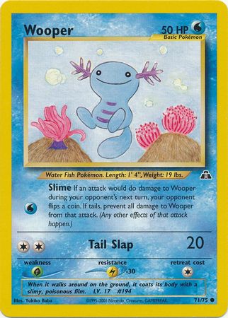 Wooper (71/75) [Neo Discovery] | KingTCG.ca