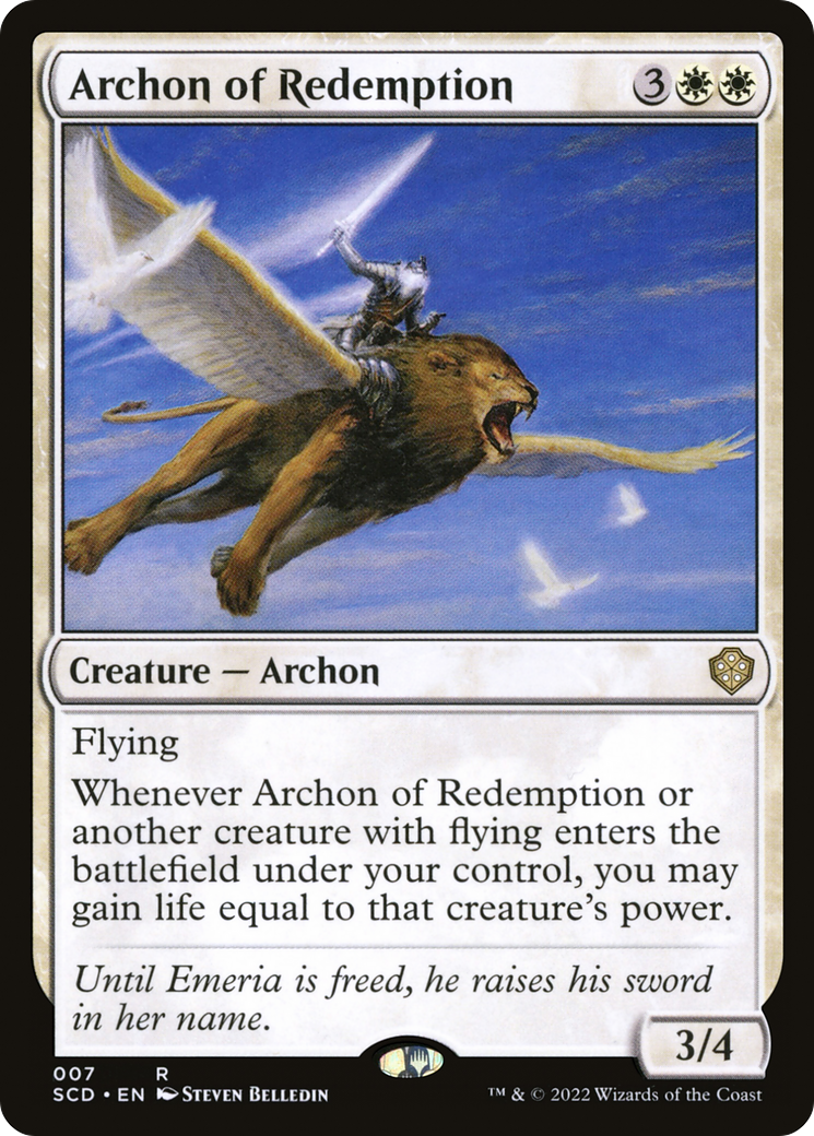 Archon of Redemption [Starter Commander Decks] | KingTCG.ca