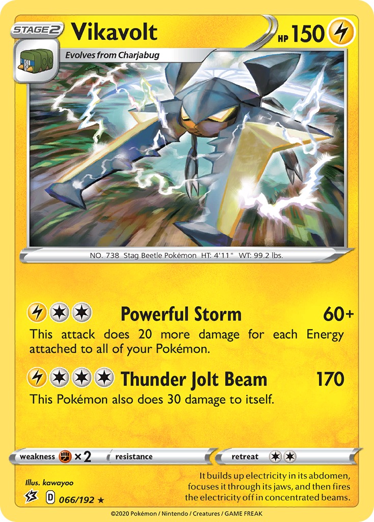 Vikavolt (66/192) [Sword & Shield: Rebel Clash] | KingTCG.ca