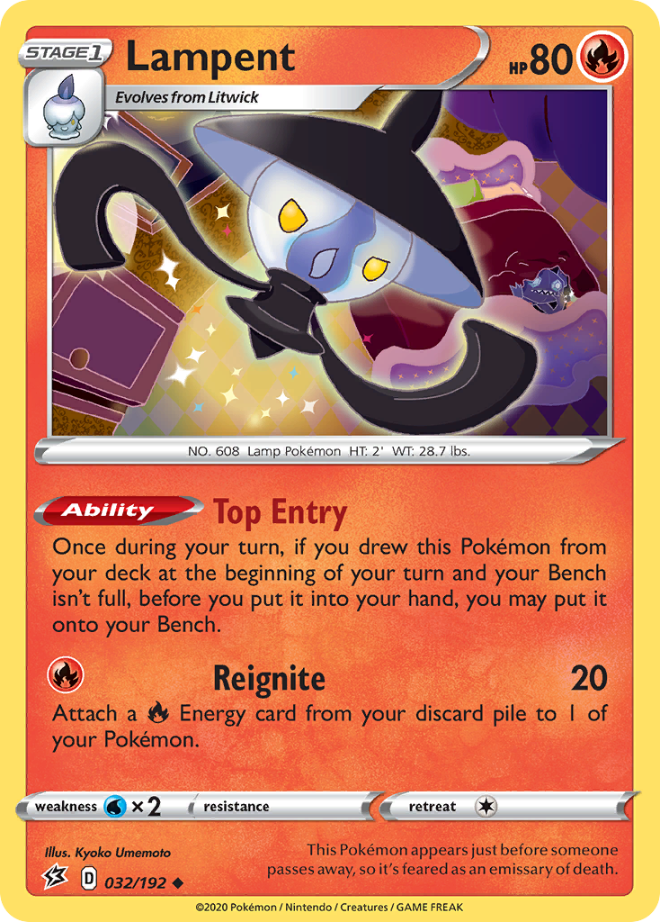 Lampent (32/192) [Sword & Shield: Rebel Clash] | KingTCG.ca