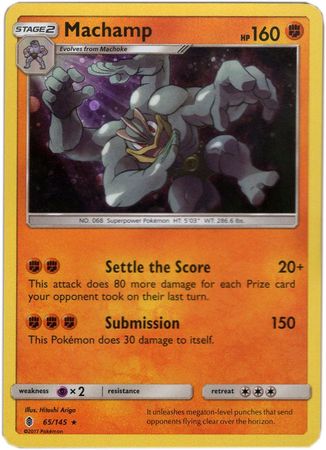 Machamp (65/145) (Cosmos Holo) [Sun & Moon: Guardians Rising] | KingTCG.ca