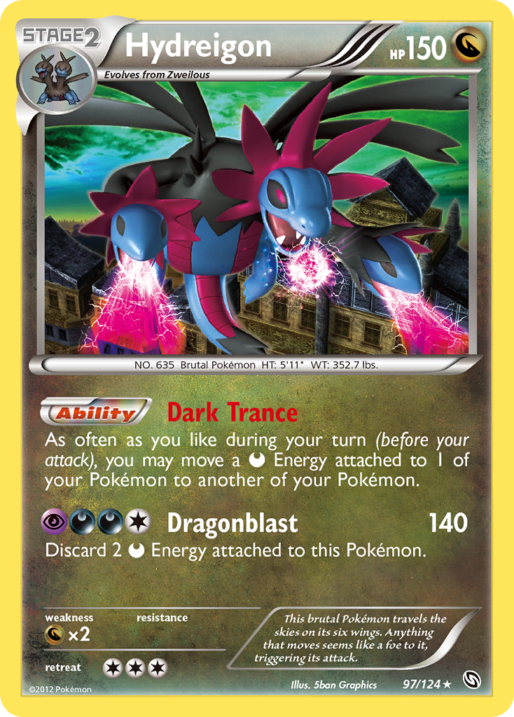 Hydreigon (97/124) [Black & White: Dragons Exalted] | KingTCG.ca