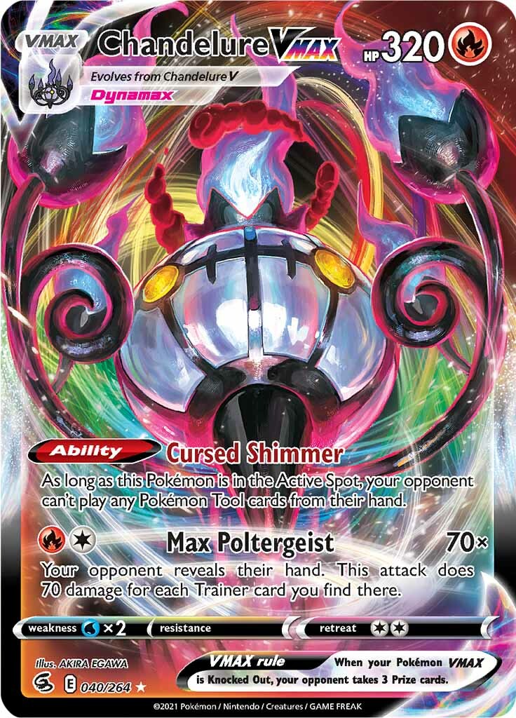 Chandelure VMAX (040/264) [Sword & Shield: Fusion Strike] | KingTCG.ca