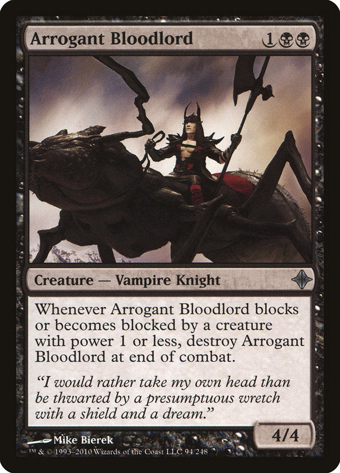 Arrogant Bloodlord [Rise of the Eldrazi] | KingTCG.ca